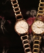 簡單奢華手鍊錶(2色)